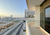 Nespecifikovaný výhled na destinaci Dubaj nebo výhled na město při pohledu z aparthotelu
