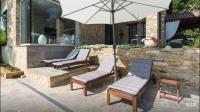 A patio or other outdoor area at Villa gaia sasavacanza