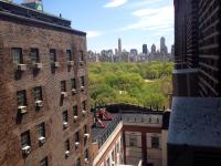 Ein allgemeiner Blick auf New York oder ein Stadtblick von des Hostels aus