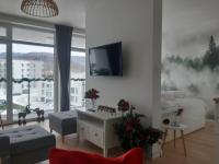 Posedenie v ubytovaní Apartamenty pod Dębowcem Apartament 44 Rowerek