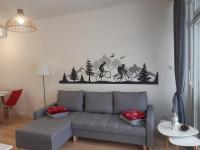 Posedenie v ubytovaní Apartamenty pod Dębowcem Apartament 44 Rowerek