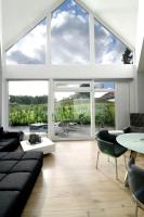 Posezení v ubytování Exklusives Ferienhaus mit Schwimmbad und Sauna