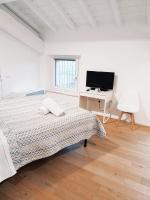 Televízia a/alebo spoločenská miestnosť v ubytovaní Residenze Mazzini