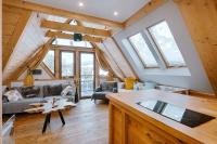 Posedenie v ubytovaní Apartament Tatry Folk regionalny Grota Solna