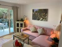 Posedenie v ubytovaní CANYAMEL Apt 3A CALA VARQUES 100 mts from Canyamel Beach POOL CHILL-OUT TERRACE WITH AWESOME VIEWS