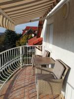 Balkón alebo terasa v ubytovaní Boroka Apartman