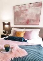 Posteľ alebo postele v izbe v ubytovaní Modern apartment Rino
