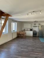 Kuchyň nebo kuchyňský kout v ubytování Apartmán Batman