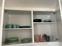 Kuchyň nebo kuchyňský kout v ubytování Apartmán Batman