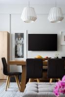 Televízia a/alebo spoločenská miestnosť v ubytovaní Syntagma Spotlight Residence