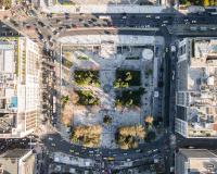 Pohľad z vtáčej perspektívy na ubytovanie Syntagma Spotlight Residence