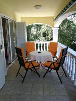 Balkón alebo terasa v ubytovaní APARTMANI BAN
