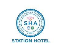 Certifikát, hodnocení, plakát nebo jiný dokument vystavený v ubytování Station Hotel
