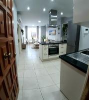 Kuchyň nebo kuchyňský kout v ubytování Cozy apartament in the heart of Santa Cruz