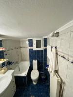 A bathroom at Beautiful apartment in the center of Thessaloniki