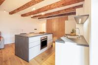 Kuchyňa alebo kuchynka v ubytovaní Brantenhof Ferienwohnung Pomum