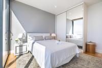 Postel nebo postele na pokoji v ubytování Hillside Villa