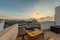 Balkón nebo terasa v ubytování MEDANO4YOU Stellas Penthouse