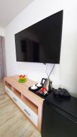 TV a/nebo společenská místnost v ubytování PATTY Garni