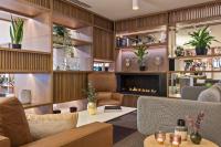 A seating area at Melia Madrid Princesa