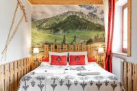 Posteľ alebo postele v izbe v ubytovaní Apartament Natura Zakopane