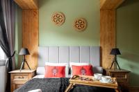 Posteľ alebo postele v izbe v ubytovaní Apartament Natura Zakopane