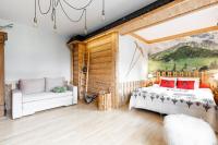 Posteľ alebo postele v izbe v ubytovaní Apartament Natura Zakopane