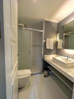 Koupelna v ubytování Dedeman Palandoken Ski Lodge Hotel