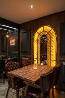 A seating area at Castle Old Town Hotel