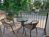 Balkón alebo terasa v ubytovaní Sweet Home Apartman