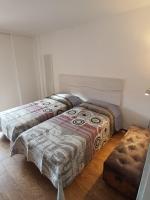 A bed or beds in a room at Beautiful Studio in Minerva