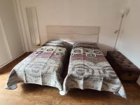 A bed or beds in a room at Beautiful Studio in Minerva