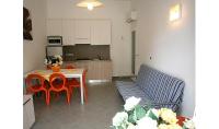 A kitchen or kitchenette at Condominio Quadrangolo-Gemini
