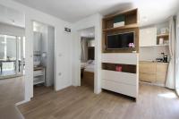 Posteľ alebo postele v izbe v ubytovaní ESTRADA mobile home