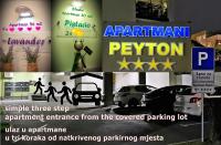 Certifikát, ocenenie alebo iný dokument vystavený v ubytovaní Apartmani Peyton