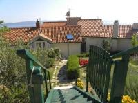 Vonkajšia záhrada v ubytovaní Studio apartment in Pisak with sea view, terrace, air conditioning, WiFi 153-30