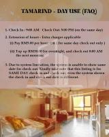 9am-5pm, SAME DAY CHECK IN AND CHECK OUT, Work from Home, Comfy & Quiet Tamarind Suites-Cyberjaya by Flexihome-MY,にあるベッド