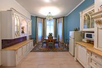 Kuchyň nebo kuchyňský kout v ubytování Apartment Biskupska