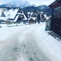 Apartament Poleczka Zakopane Kościelisko v zime