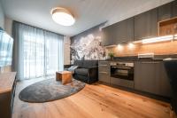 Kuchyňa alebo kuchynka v ubytovaní Das Conrad by Schladming-Appartements