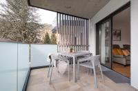 Balkón alebo terasa v ubytovaní Das Conrad by Schladming-Appartements