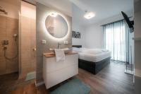 Posteľ alebo postele v izbe v ubytovaní Das Conrad by Schladming-Appartements