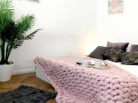 Posteľ alebo postele v izbe v ubytovaní Apartament Litevski Deluxe
