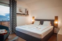A bed or beds in a room at Panorama View