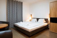 A bed or beds in a room at Panorama View