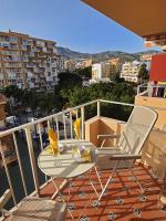 A balcony or terrace at Beautiful Studio in Minerva