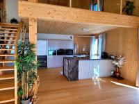 Kuchnia lub aneks kuchenny w obiekcie Ferienwohnung Anna Salzburg Grödig