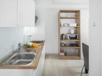 Kuchyňa alebo kuchynka v ubytovaní Apartments Aida