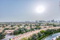 Nespecifikovaný výhled na destinaci Dubaj nebo výhled na město při pohledu z apartmánu