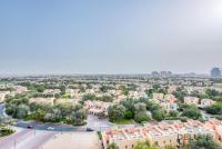 Nespecifikovaný výhled na destinaci Dubaj nebo výhled na město při pohledu z apartmánu
